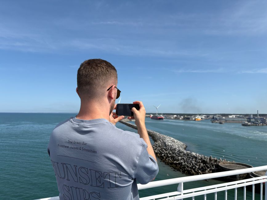 En el mar