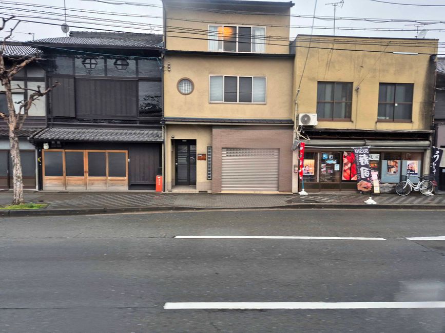 Strassenzeile in Kyōto