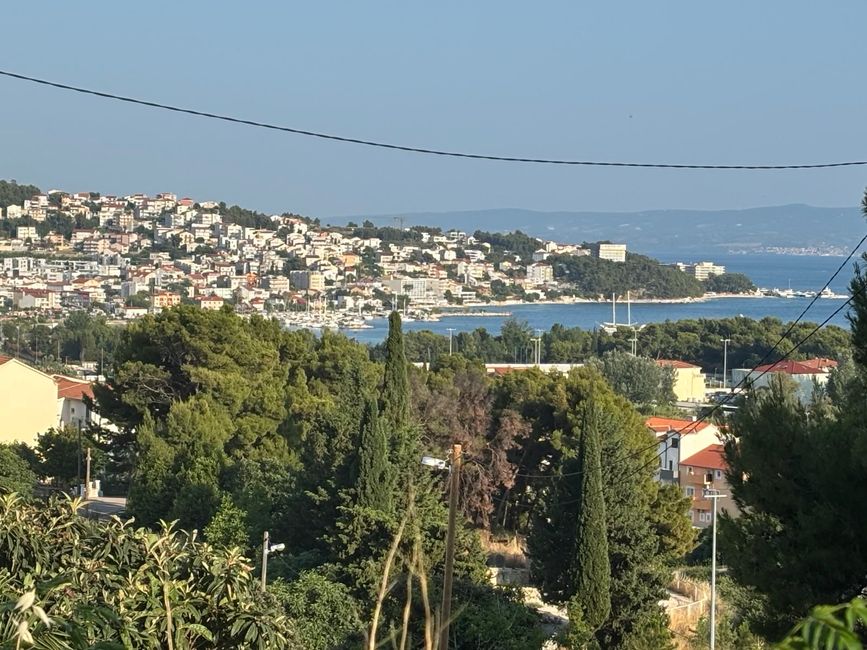 Von Korcula über Split nach Trogir