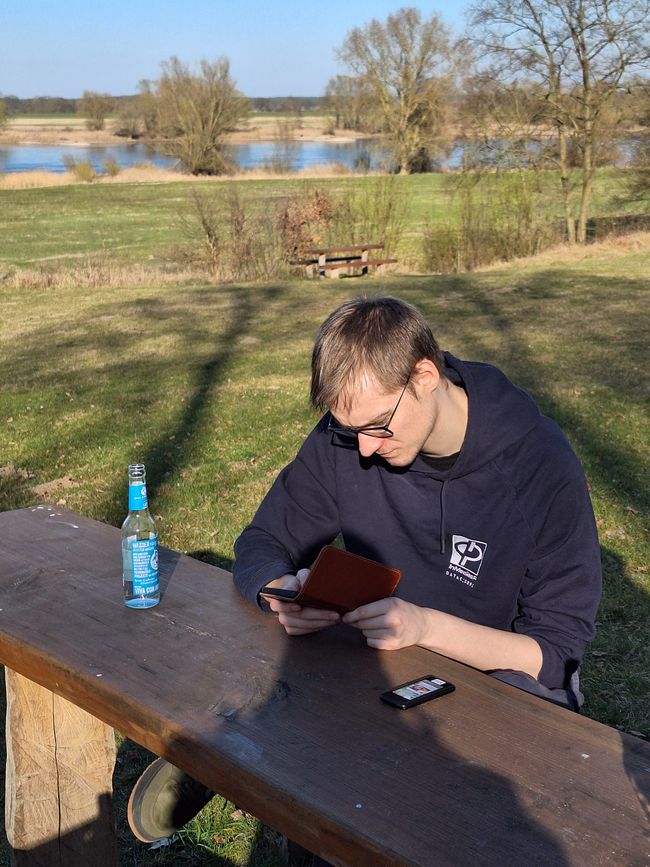 Besuch von Lars