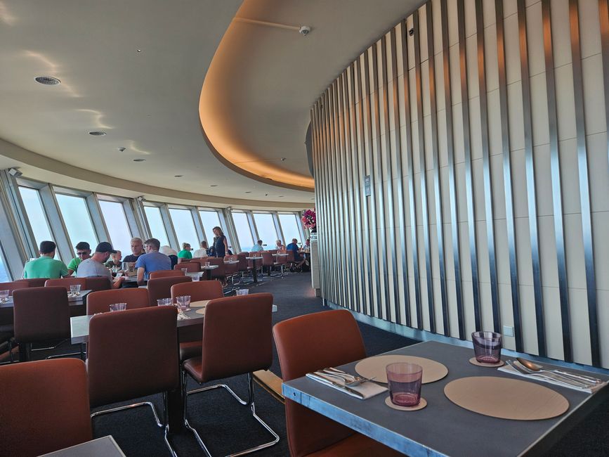 2025 - July - Berlin - Berlin TV Tower and Visit to 'Sphere' Rotating Restaurant by Tim Raue