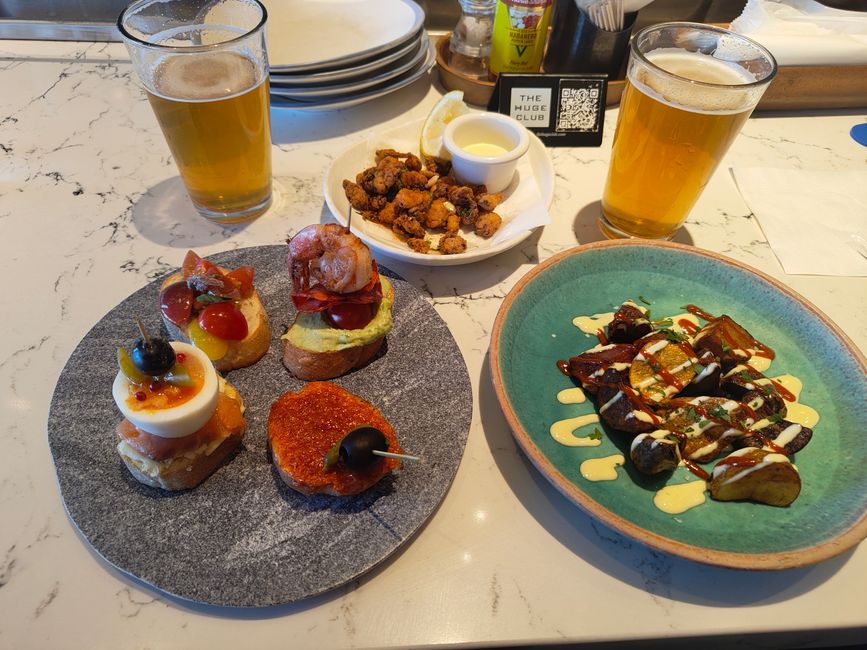 Spanisches Mittagessen, inkl. Cerveca