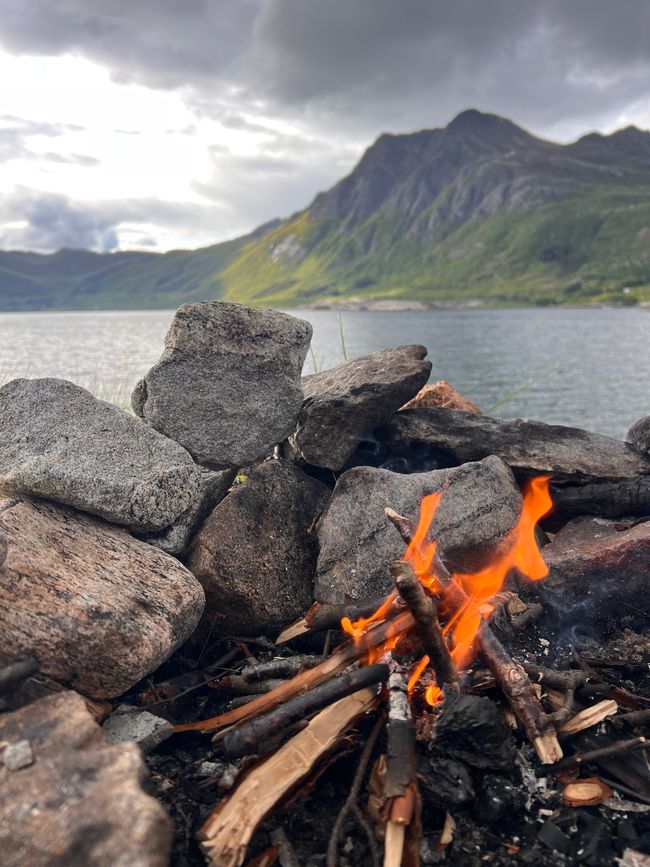 Endlich Lagerfeuer