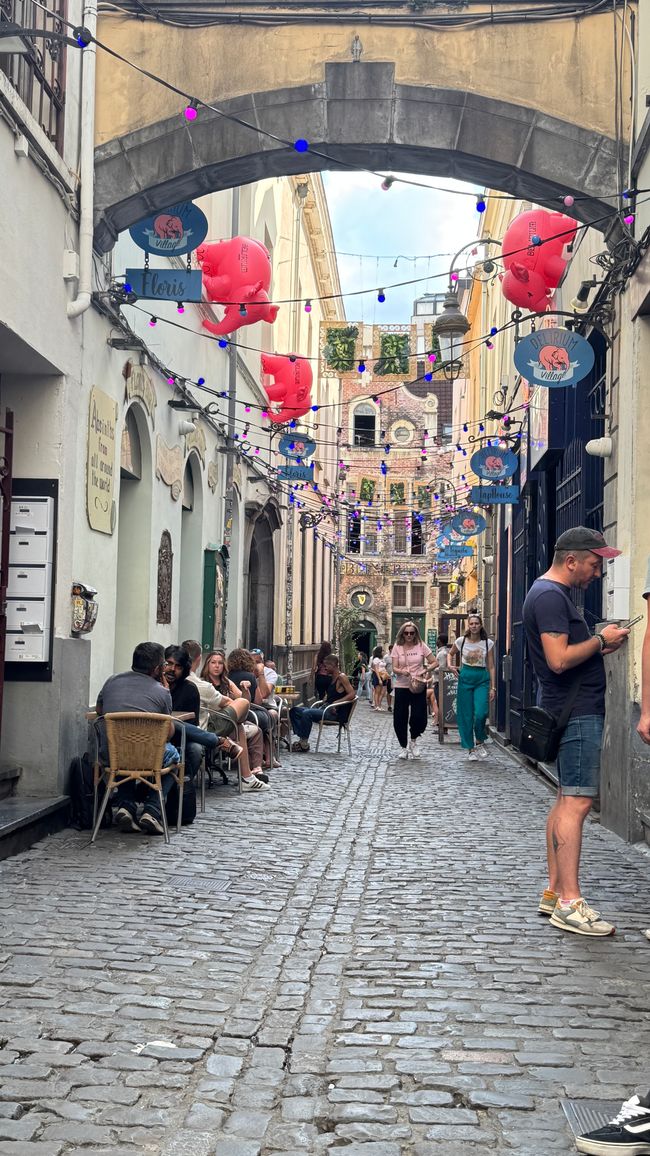 Gasse in Brüssel