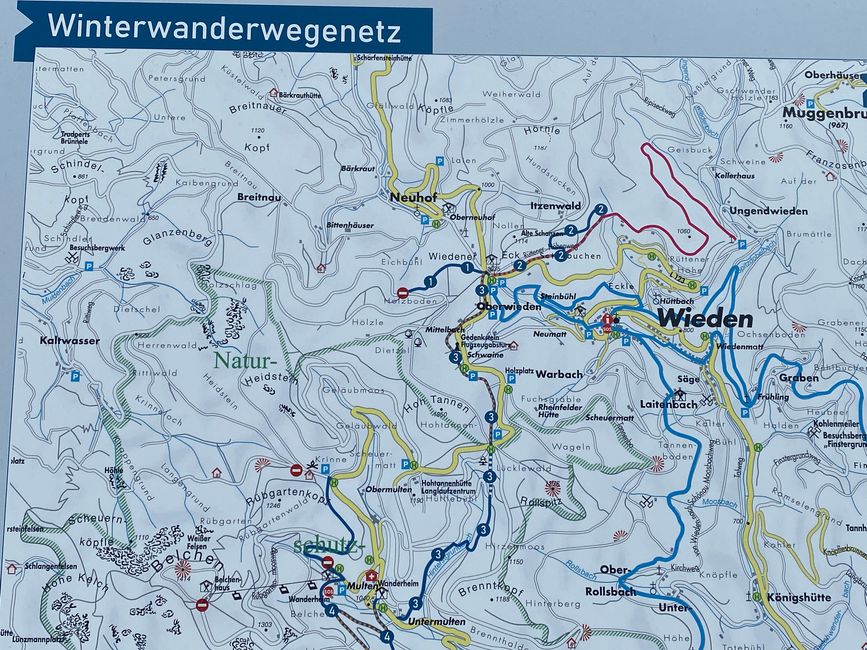 Winterwanderwegenetz - tolles Wort