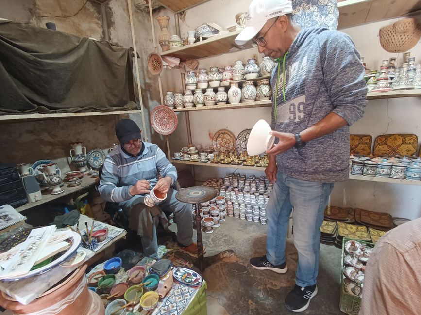 Töpferei bemalen Safi