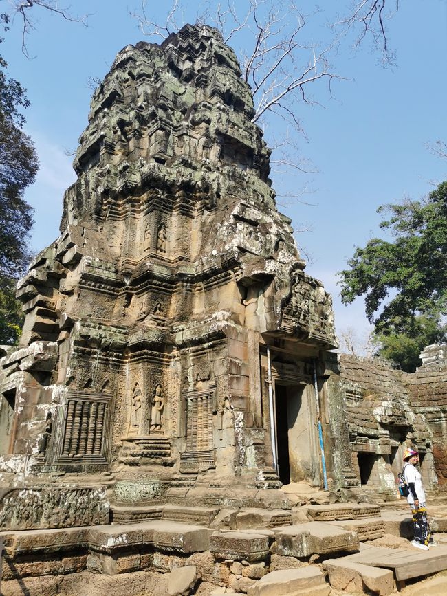 On Temple Tour in Siem Reap