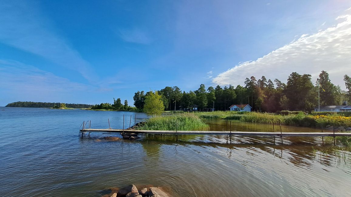 Sonniger Abschied vom Vänern