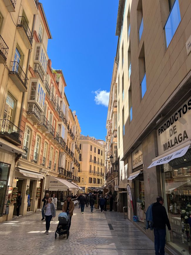 Spaziergang durch Malaga