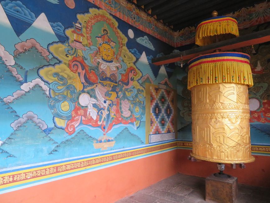 Dzong interior