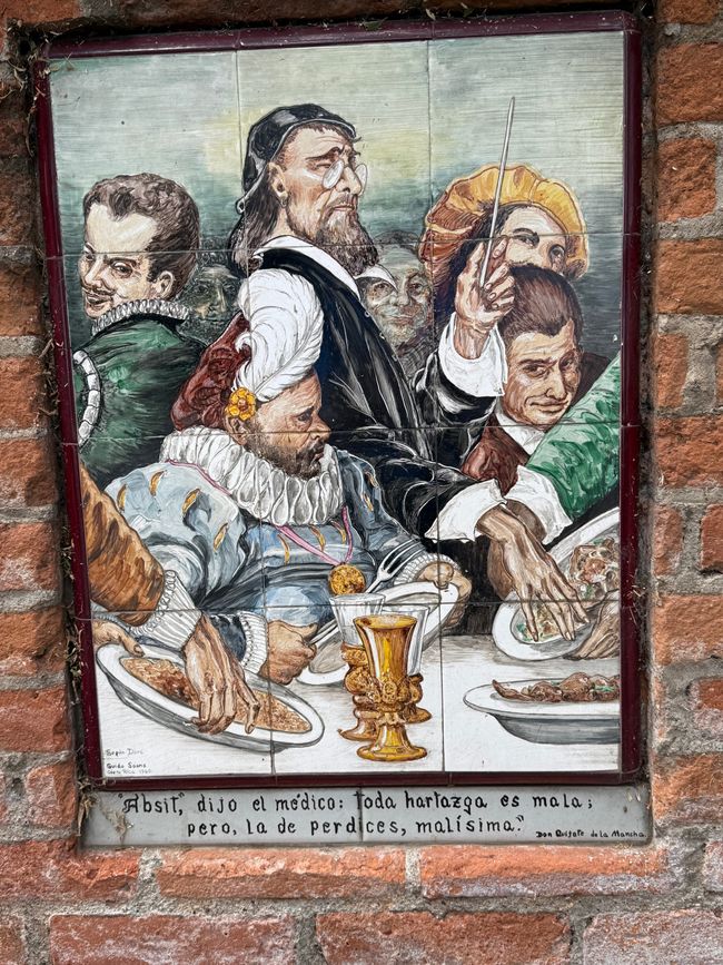 Die Wand von Don Quijote