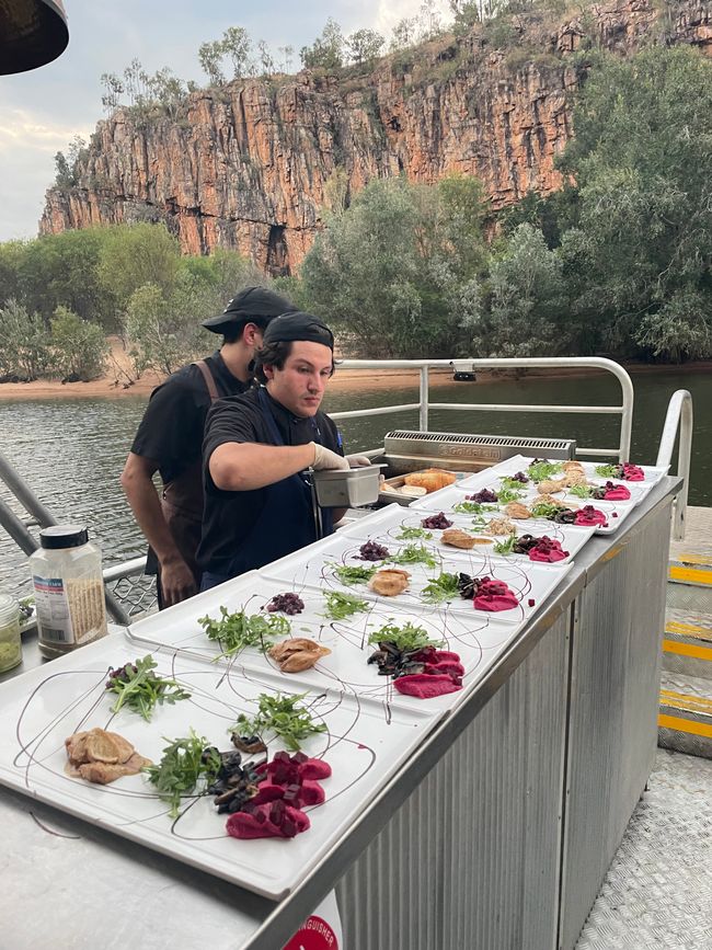 Preparation of the appetizer