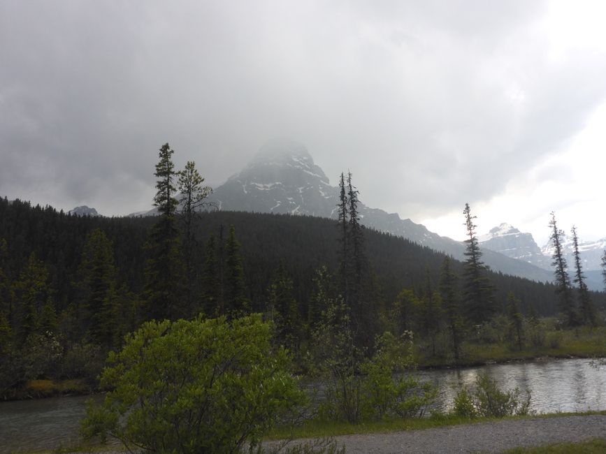 Orage au-dessus du camping