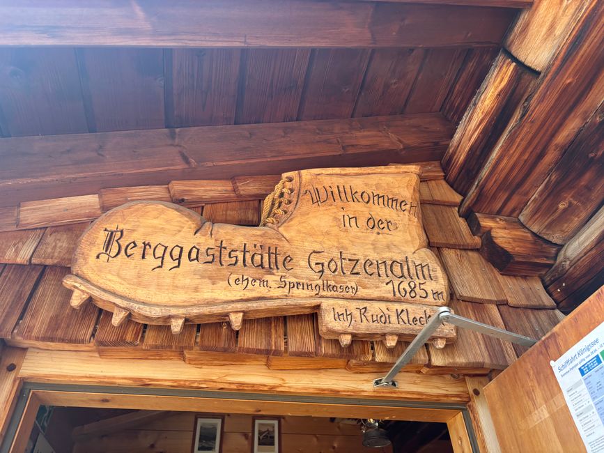 Bergtour Gotzenalm