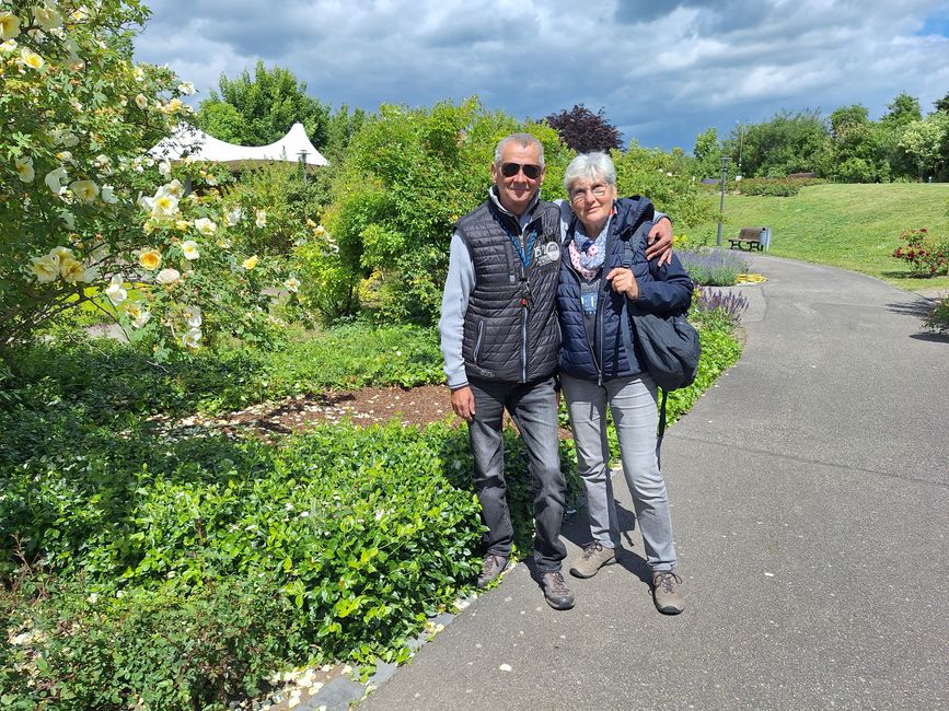 Radeln zum Rosengarten
