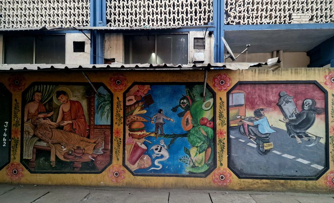 Kandy - Diente de Buda y 'la santa oásis de paz y iluminación'.