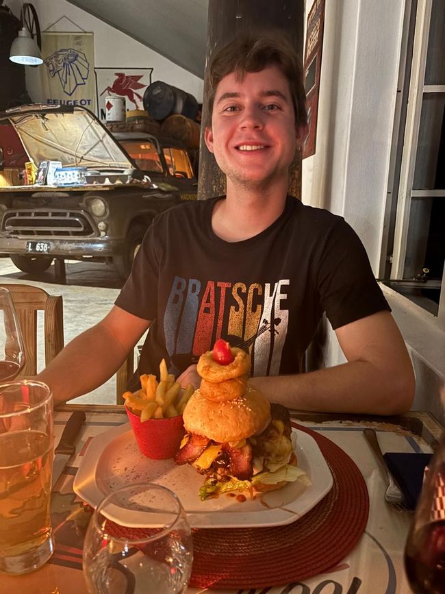Burger beaucoup trop gros