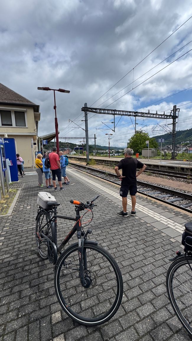Wasserbillig Bahnhof nach Luxemburg Stadt