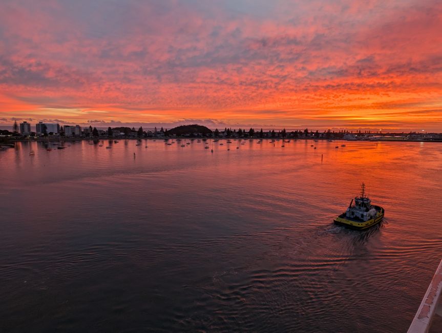  Einfahrt in Tauranga Hafen