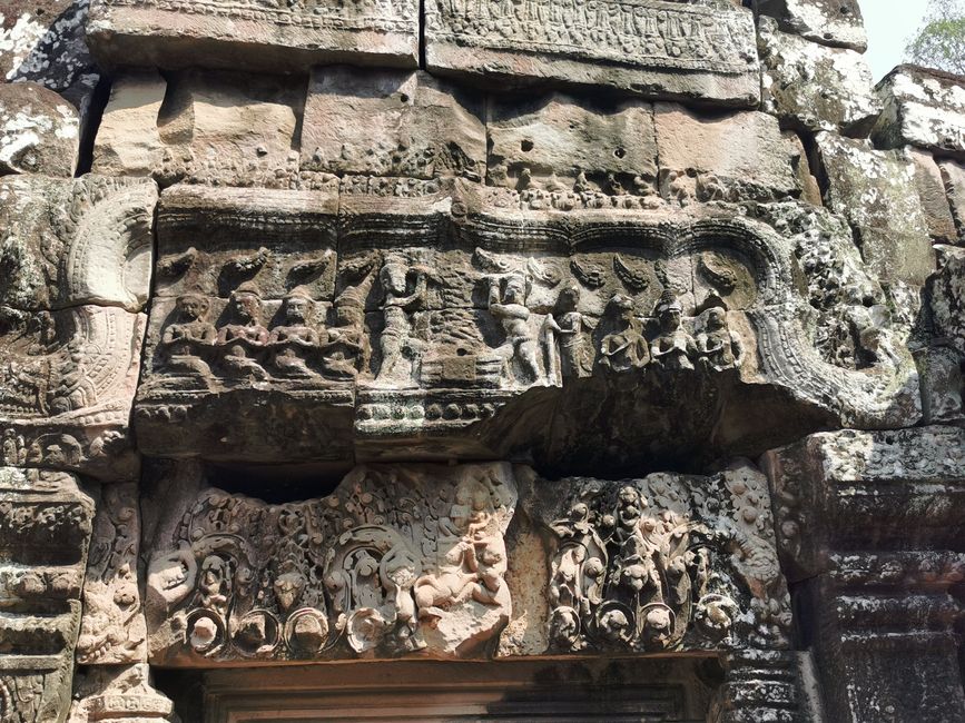 On Temple Tour in Siem Reap