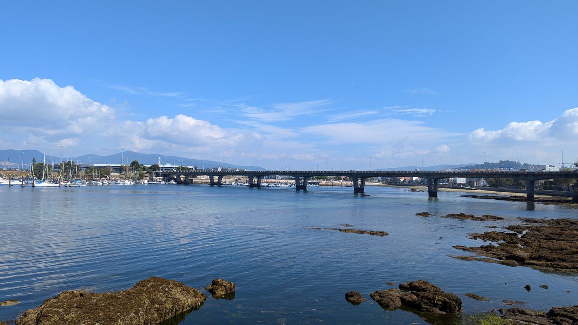 Achte Etappe auf dem Camino Portugues da Costa von Baiona nach Vigo