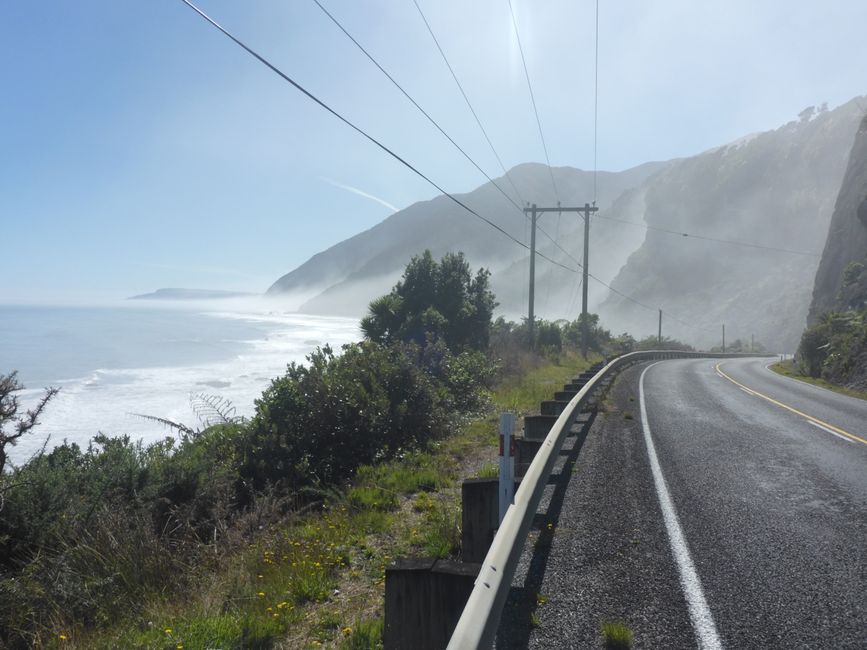 2025-03-16 WWOOF 2, Hokitika chez Joan et direction Picton