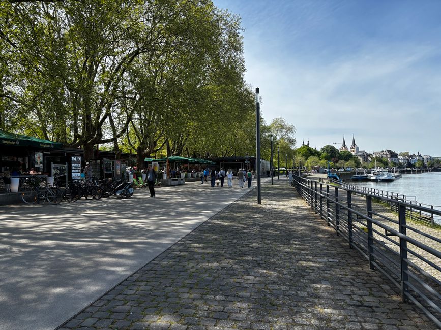 Passeggiata del Reno all'Angolo tedesco
