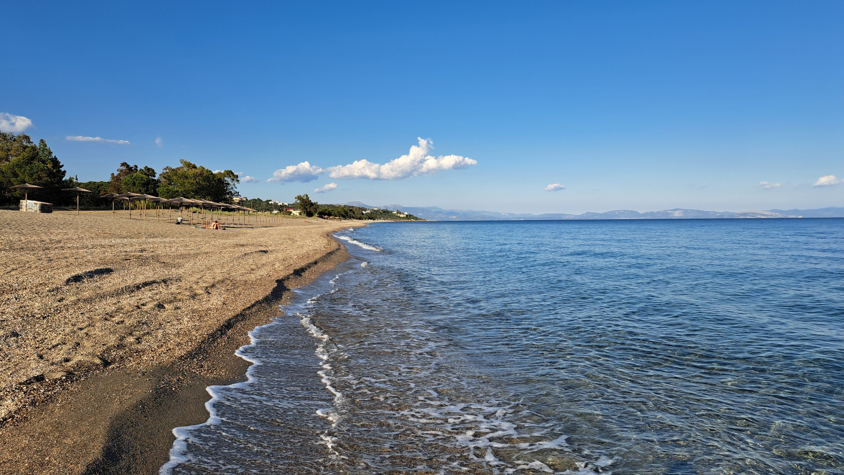 Beach at Mavrovouni, the water was perfect 