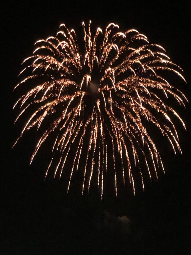 ... e poi i fuochi d’artificio