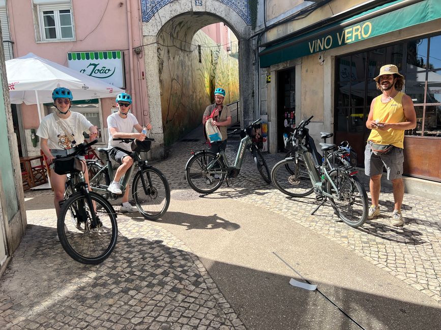 E-Bike Tour durch Lissabon mit João