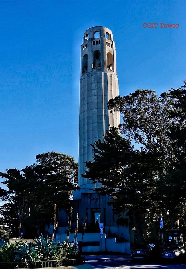 COIT Tower ein Wahrzeichen von San Francisco