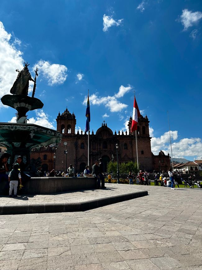 Plaza Mayor & the Cathedral of Cusco
