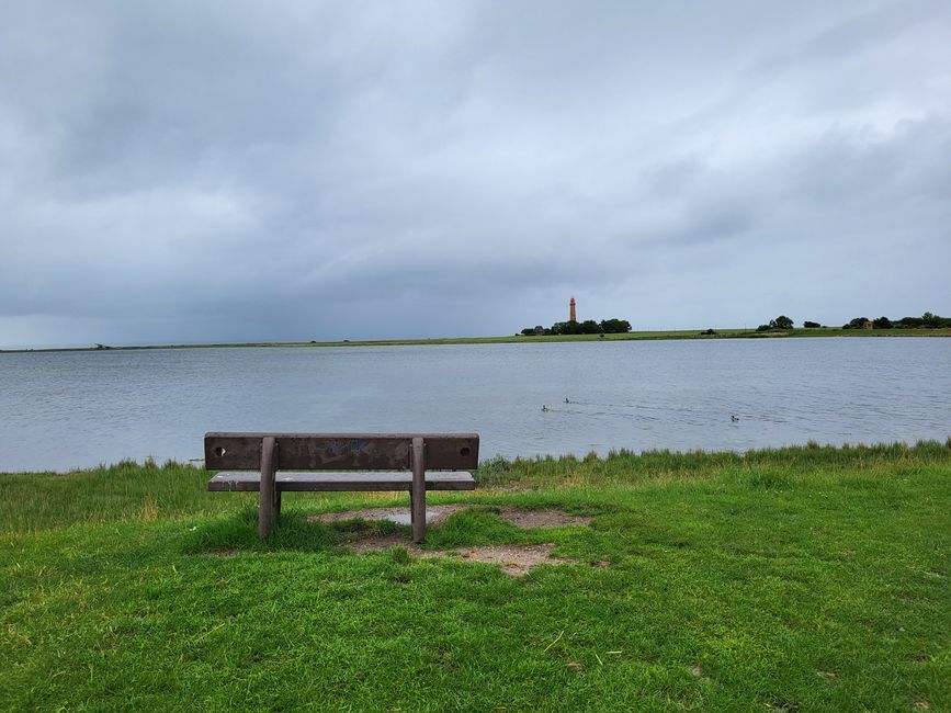 Wanderung bei Orth zum Flügger Leuchtturm