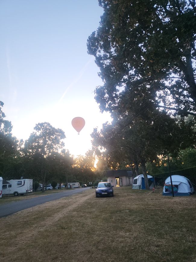 Dérangement par un ballon le matin