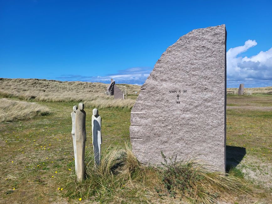 Thyborøn - Denkmal Seeschlacht 