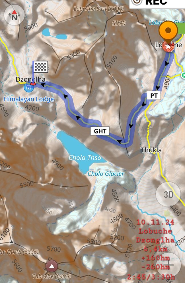 10.11 24 Ein gemütlicher Weg nach Zonglhla zum erholen 