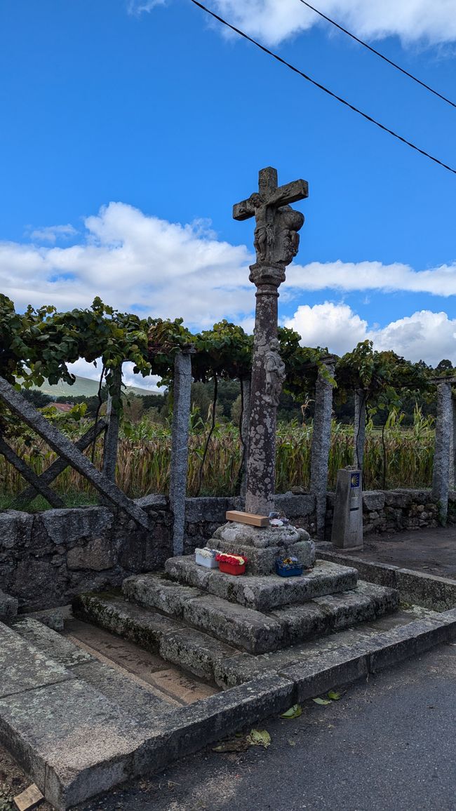 Eleventh Stage of the Camino Portugues from Pontevedra to Caldas de Reis