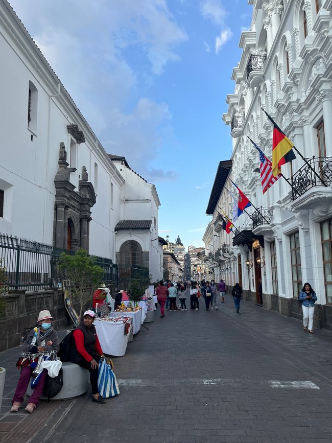 The Streets in the Centro Historico