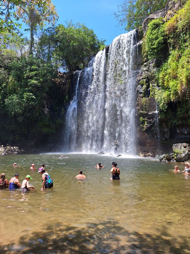 Lianos de Cortison- Wasserfall