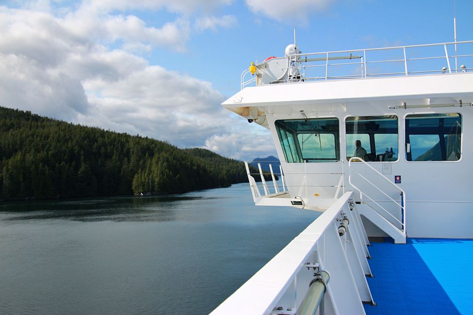 Day 13: Port Hardy - INSIDE PASSAGE  Prince Rupert