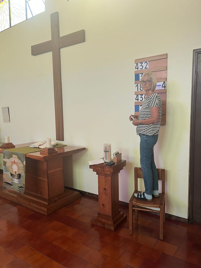 Die neue "Küsterin"