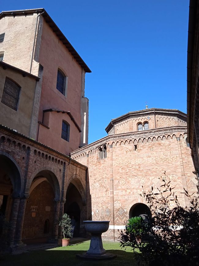 The historical anatomy hall of the university 