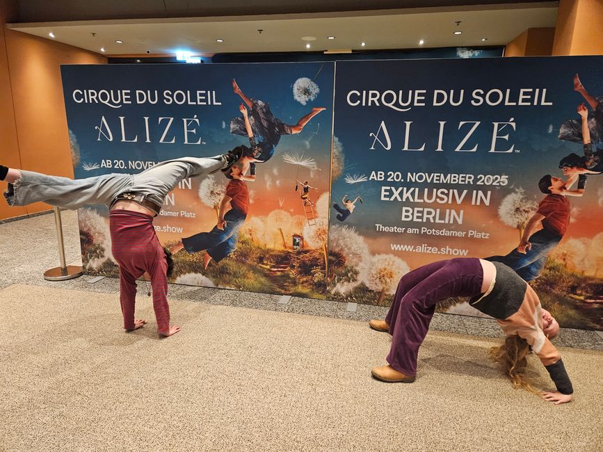 2025 - Octobre - Berlin - Cirque de Soleil - Alizé