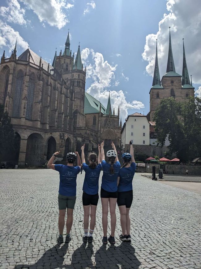 4. Etappe Rudolstadt-Erfurt