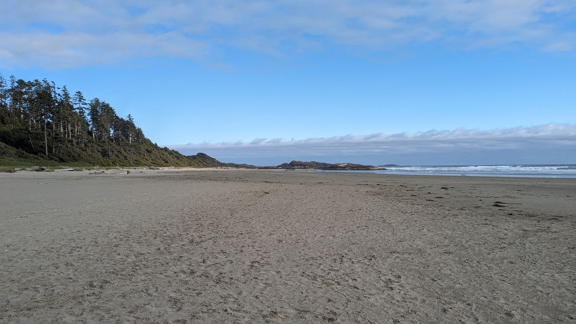 Playa larga en el Green Point CG