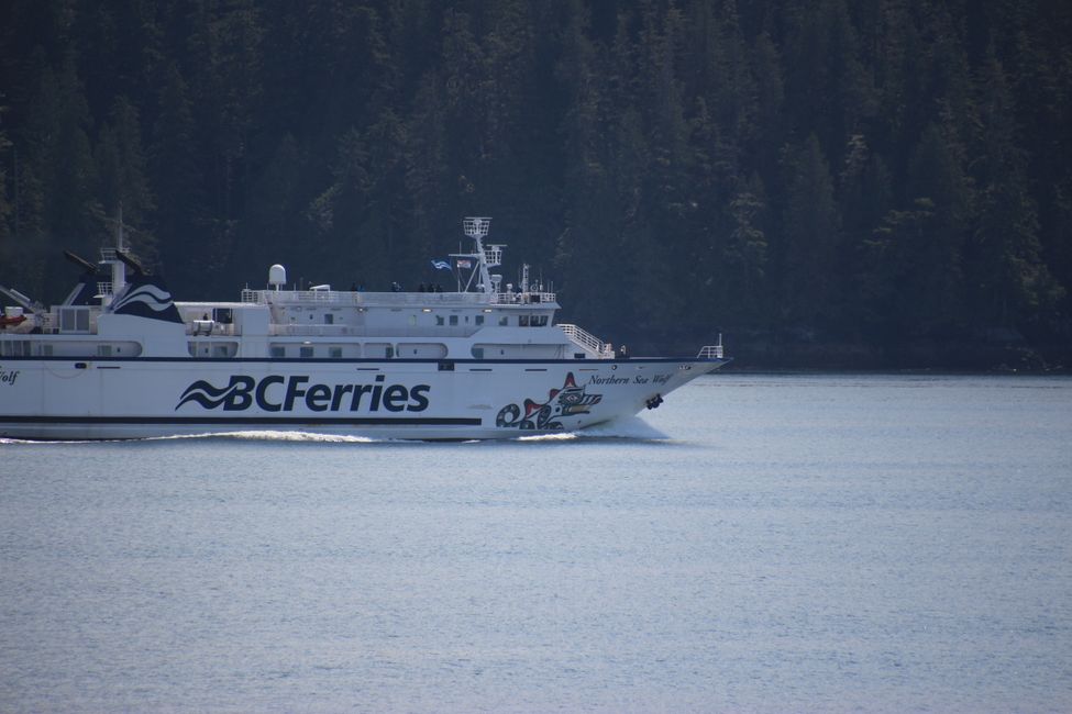 Day 13: Port Hardy - INSIDE PASSAGE  Prince Rupert