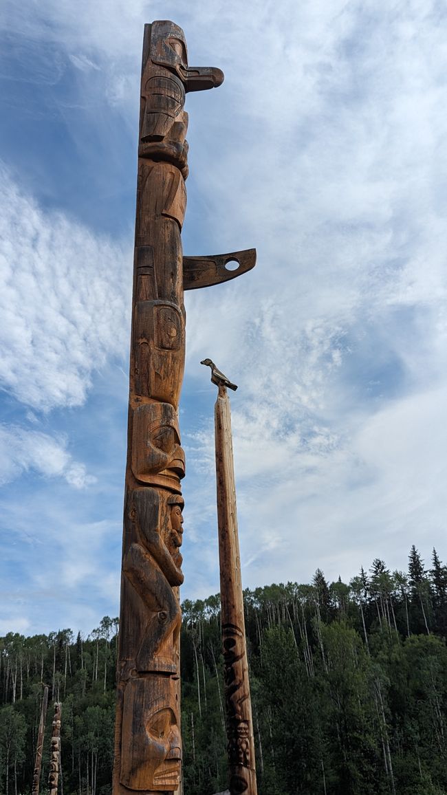 Gitanyow Totem Poles