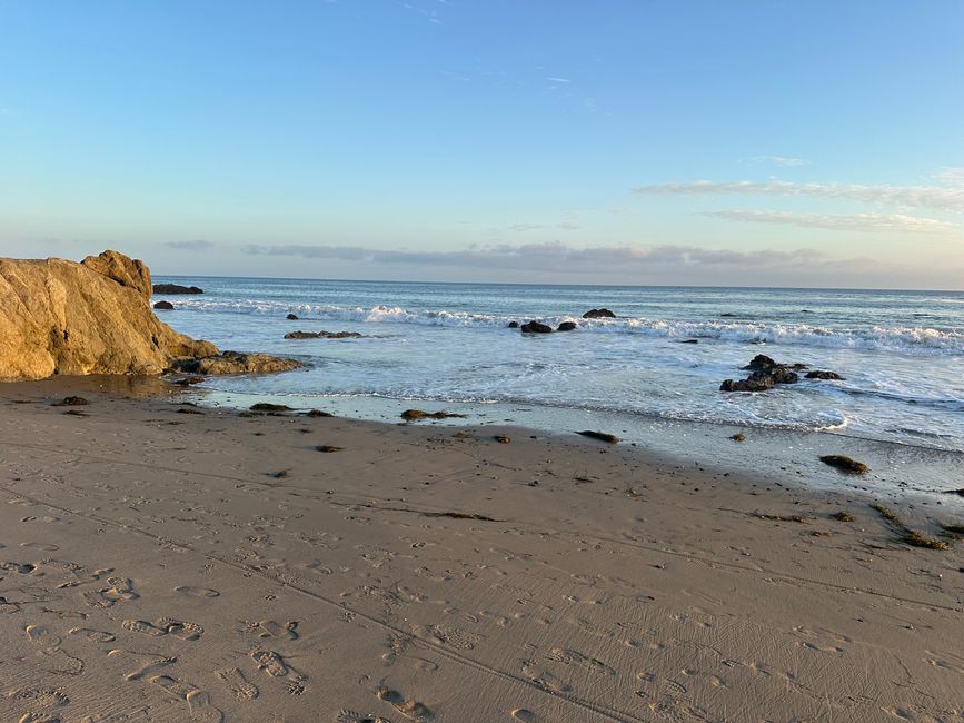 Sigue adelante por la costa Santa Cruz/Monterey/Big Sur/Morro Bay/Santa Bárbara/Malibú