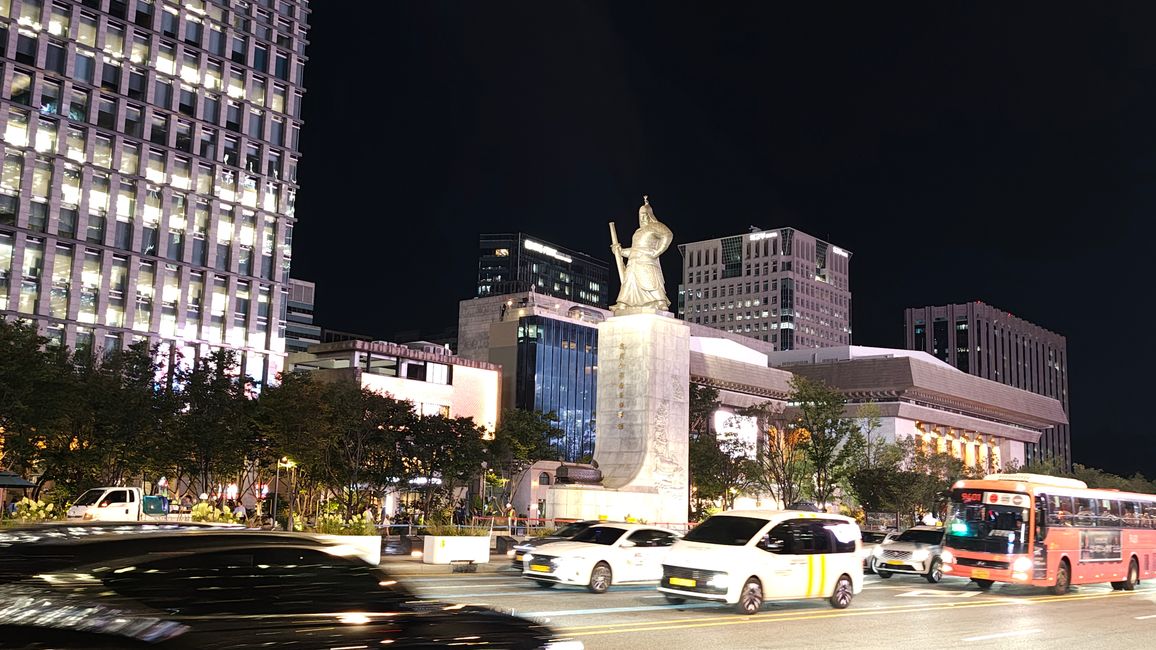 Admiral Yi Sun-sin auf dem Gwanghwamun-Platz