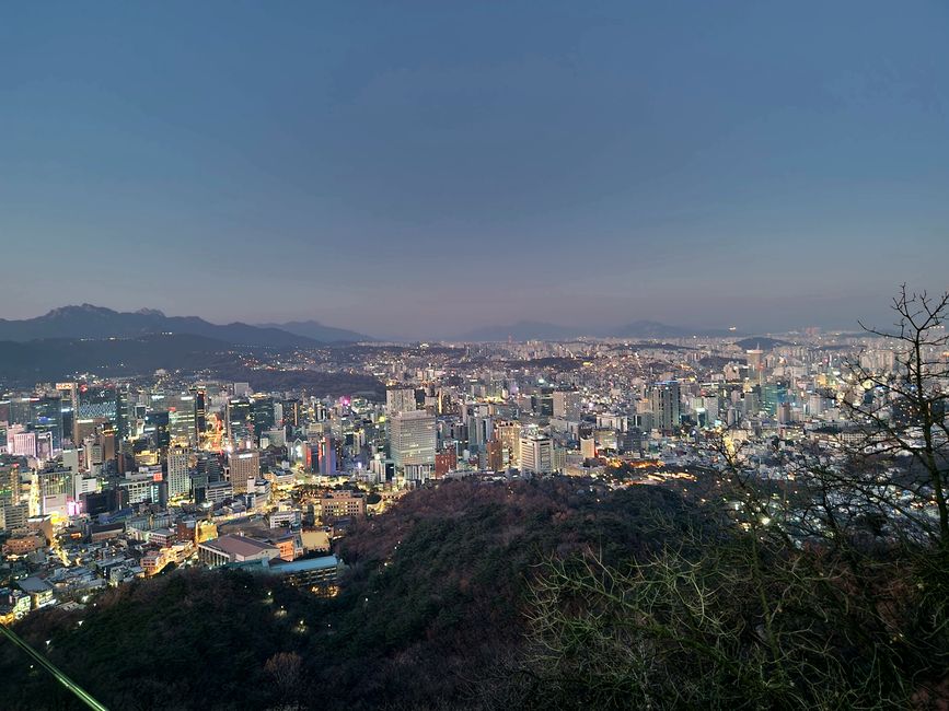 Blick über Seoul